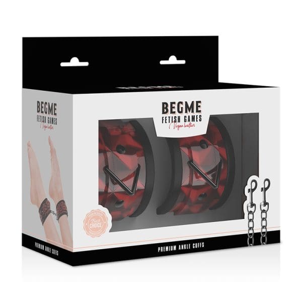 BEGME - RED EDITION PREMIUM ANKLE CUFFS WITH NEOPRENE LINING 9